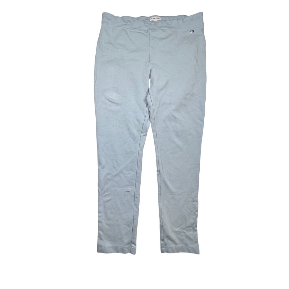 Calvin Klein Women's‎ XL Light Blue Knit Lounge Pants Leggings